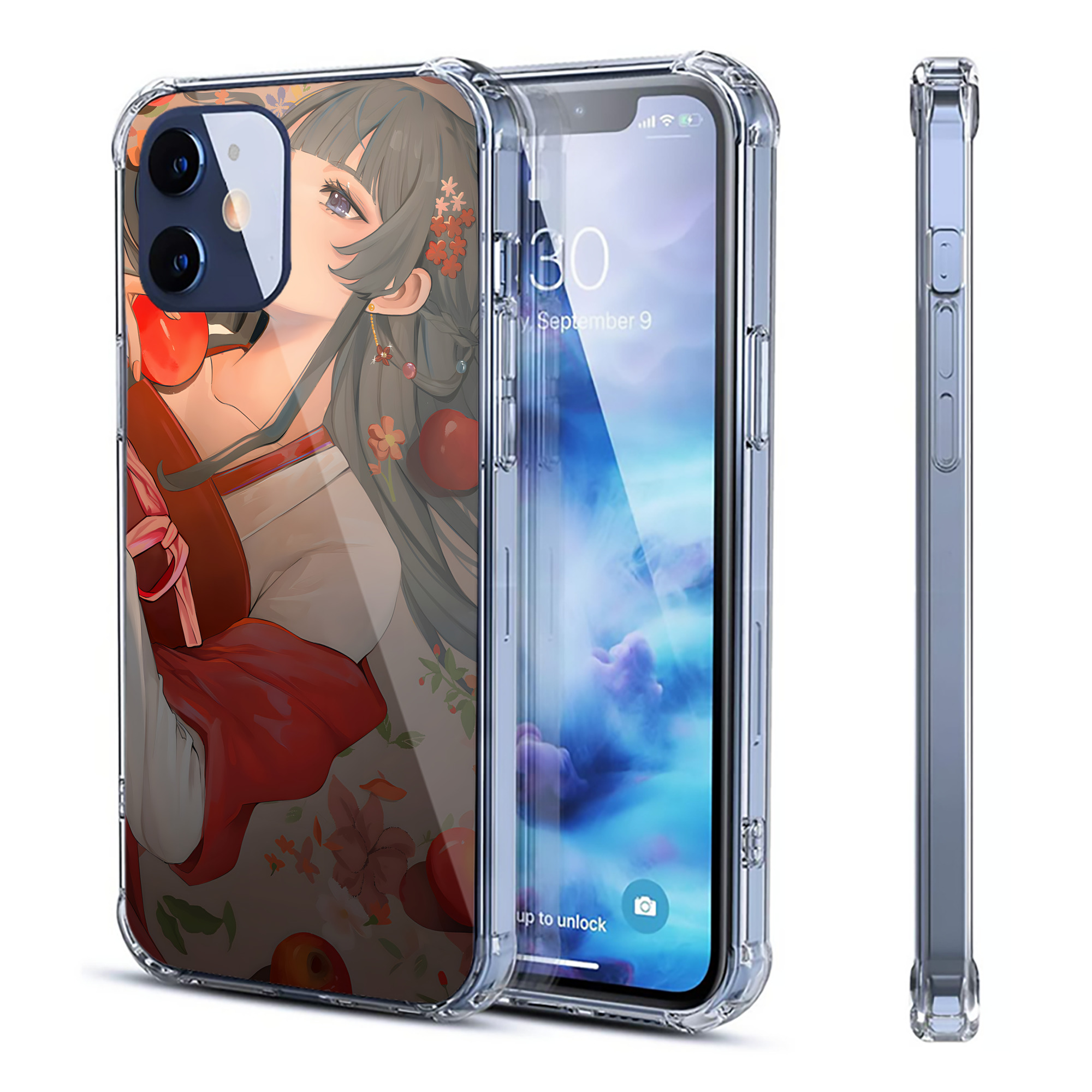 （画像用） 薬屋のひとりごと The Apothecary Diaries 【iPhone 12シリーズ対応】透明スマホケース（クリアソフトケース）